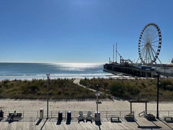 View from the conference in Atlantic City